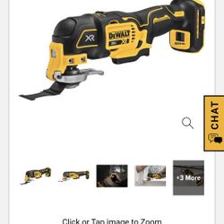 Brand New Dewalt Multi Tool With 2 Blades 