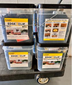 CAMO EdgeXClip Hidden Deck Fasteners