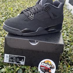 Air Jordan 4 “Black Cat” Size 9