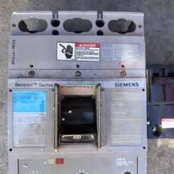 Breaker Siemens 400. Breaker Square D. 200