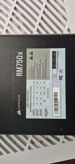 Corsair Power Supply  750watt