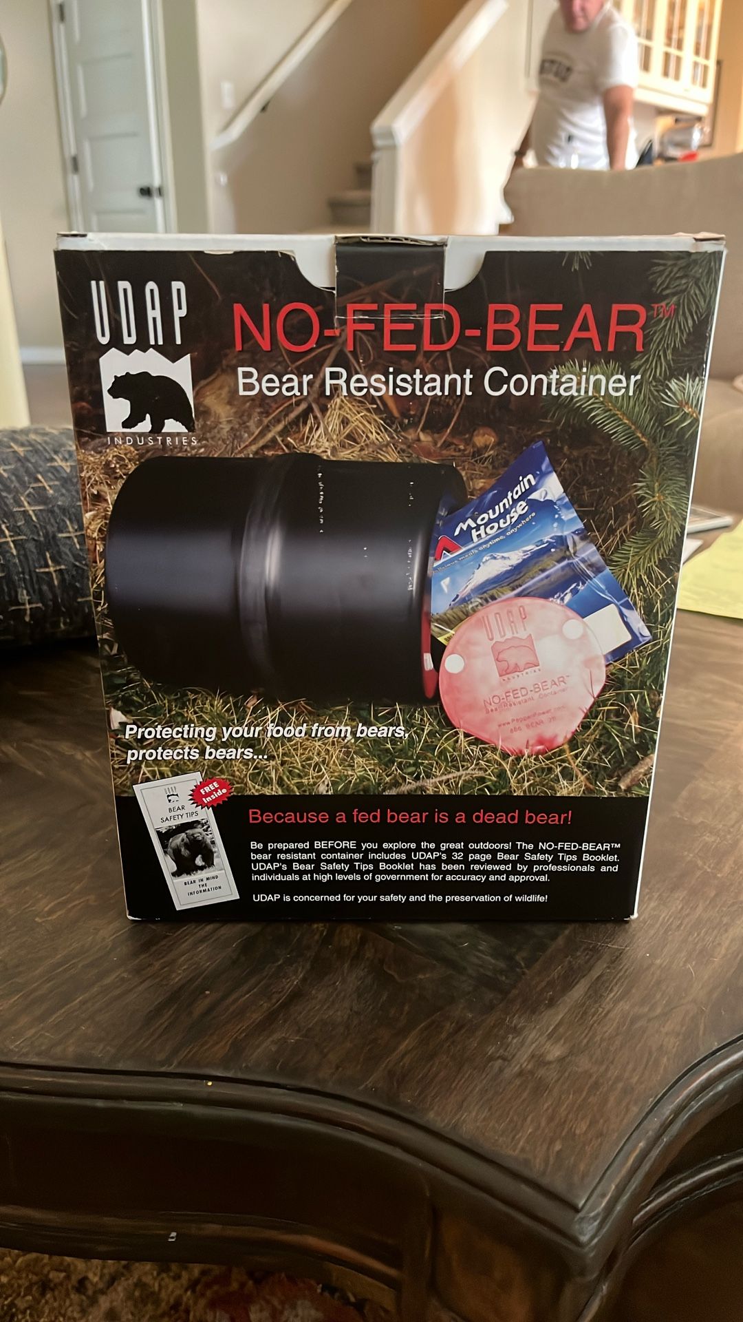 Bear Resistant Container Bear Box New In Box For Camping And Backpacking