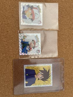 Pokemon Artbox Prisms, Halo Topps Merlin Ash & Gary 