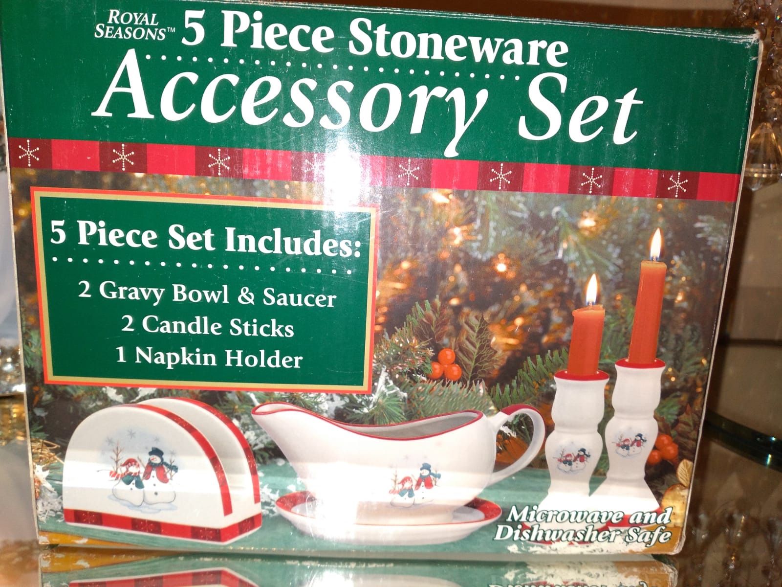 5 piece christmas gift set