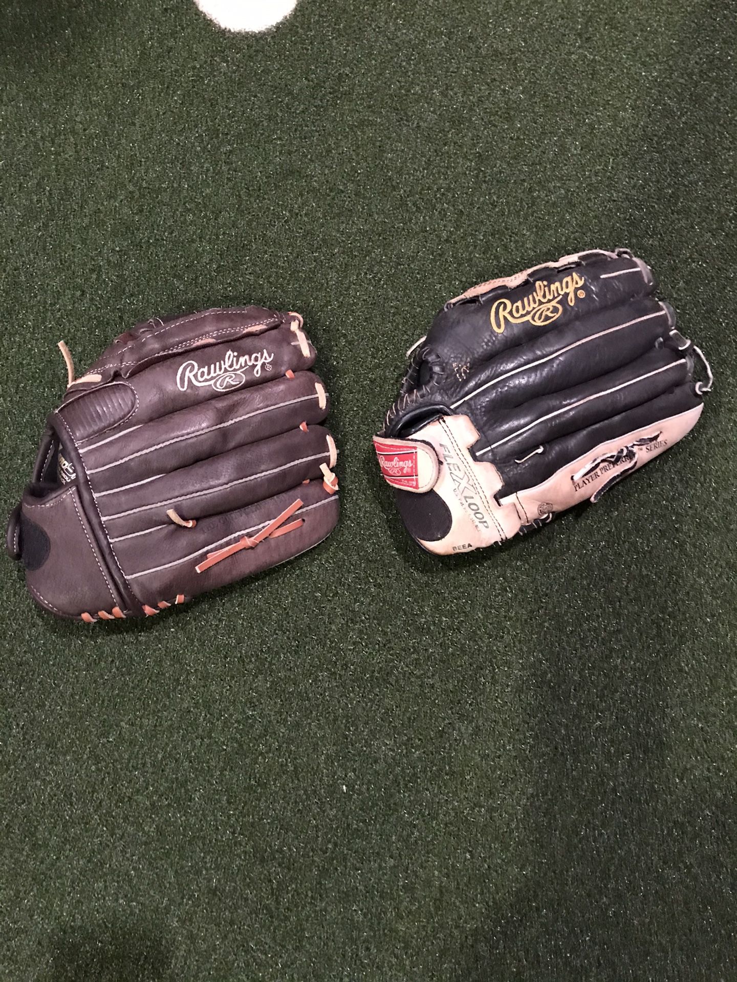 Lefty’s softball/baseball Gloves