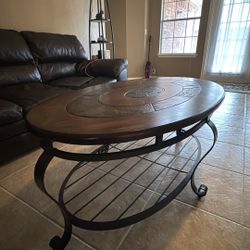 Moving Sale! Oval Tea Table