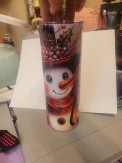 Vaso Snow Man