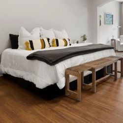 King Bed Frame (or Twin)