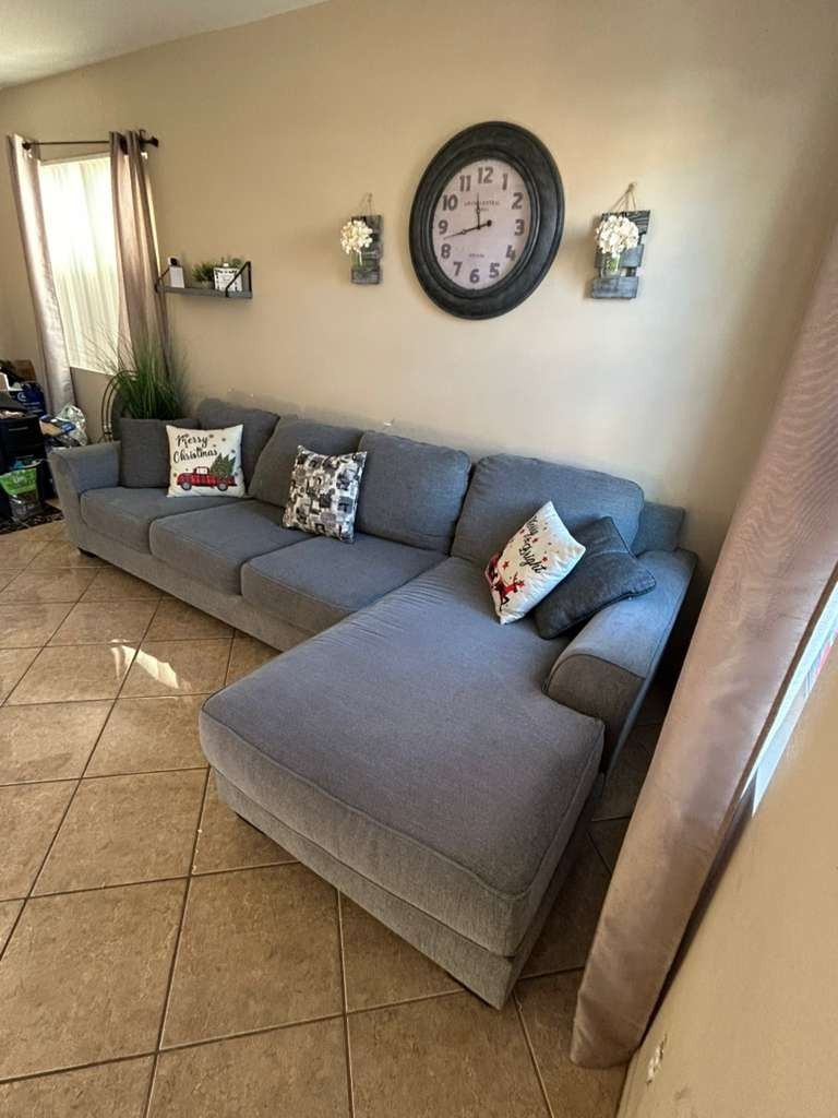 Beautiful Grey Sectional Couch From Ashley Furniture