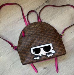 Karl Lagerfeld original print backpack