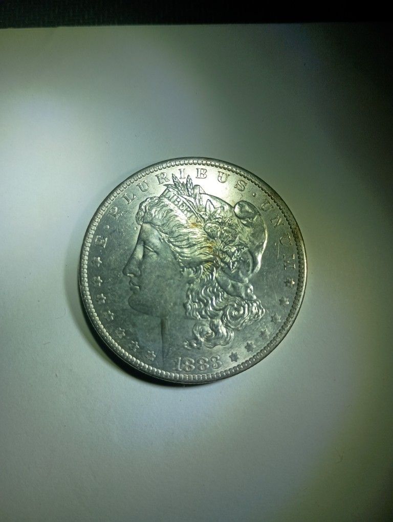 1883 O Morgan Silver Dollar