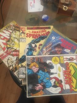 Comics and baseball cards