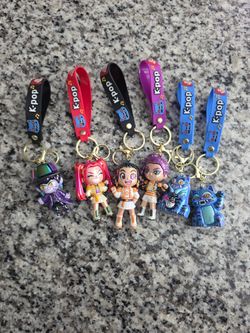 K Pop Demon Hunters 6 Keychain 