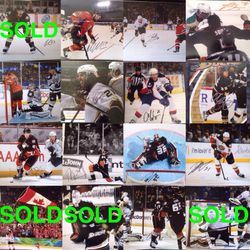 Anaheim Ducks Autographed Photos