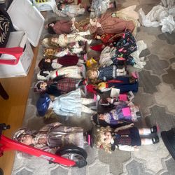 Porcelain Doll Collection