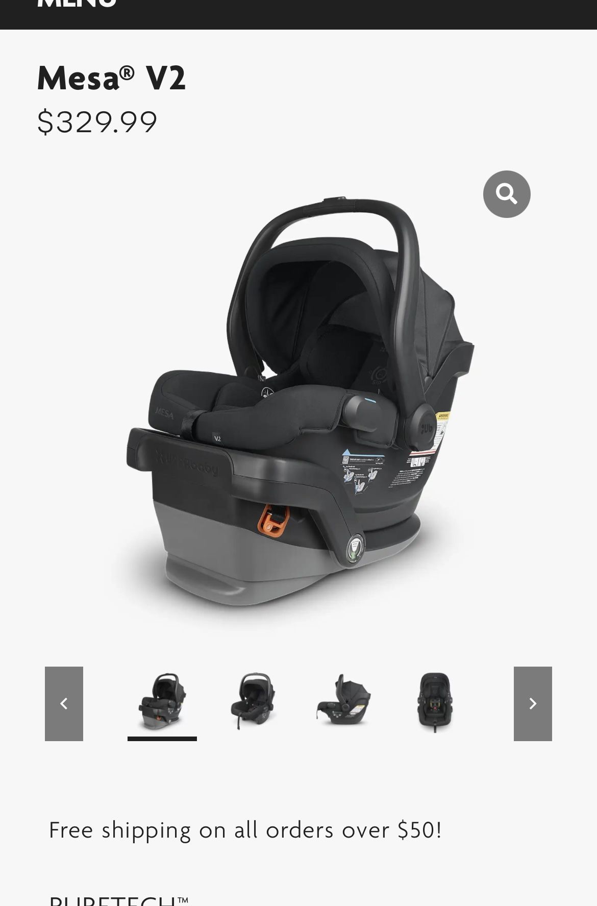 Uppababy Mesa Car seat & Base