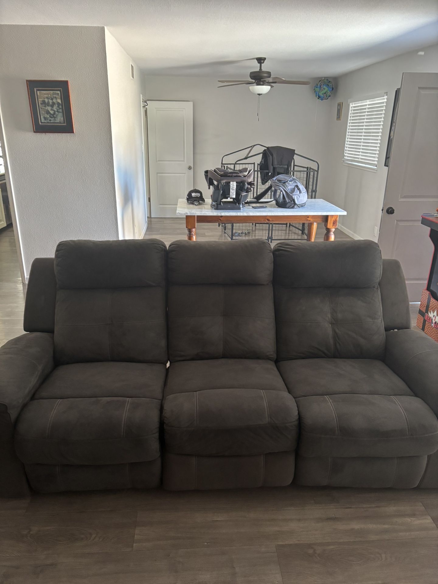 Set Of Grey Couches