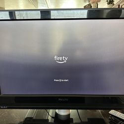 32 Inch Phillips  Fire stick And Remotes 