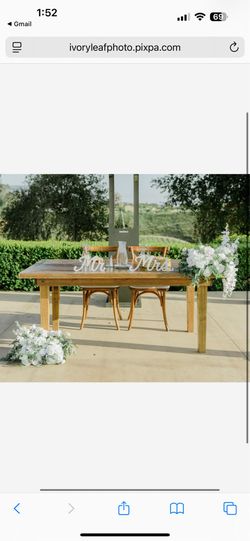 Faux floral arrangements