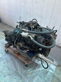 350 engine and 350 transmission