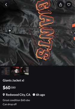 Giants jacket