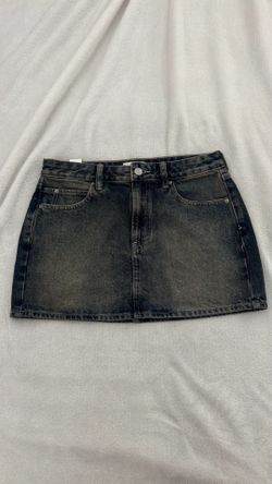 pacsun denim skirt