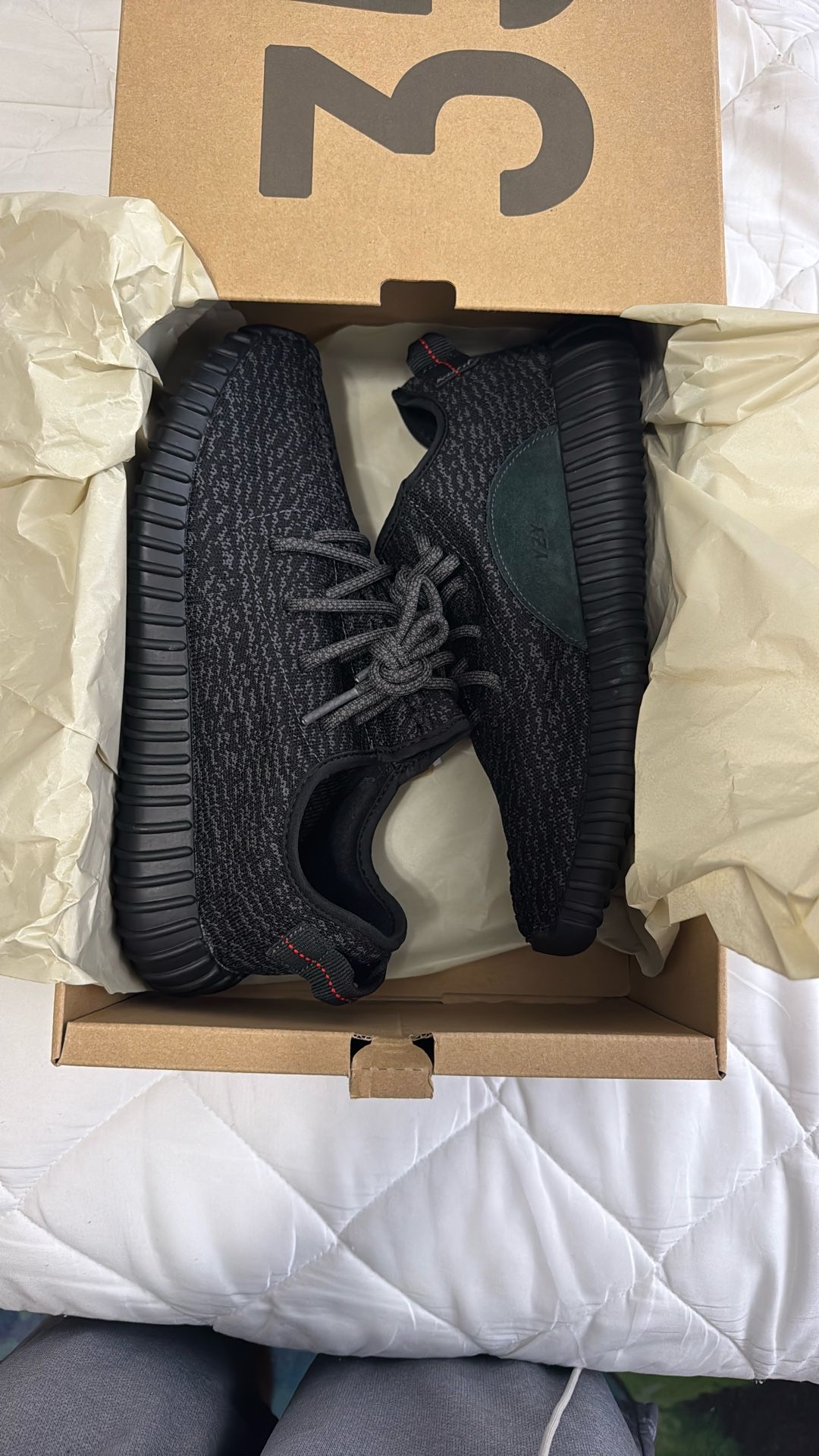 Adidas Yeezy 350 V1 Pirate Black 2023 Size 10