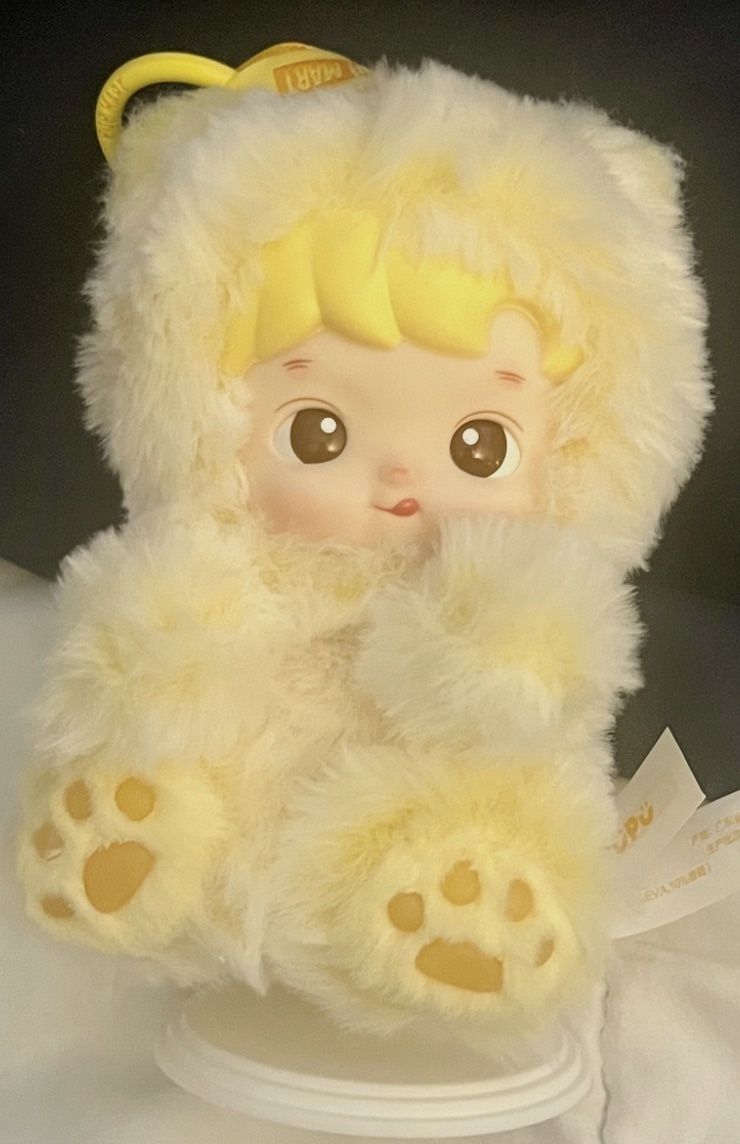 HACIPUPU Pinapple SCENTED GUMMY BEAR SERIES - Yellow POPMART Plush Pendant