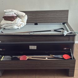 Pool Table- Ping Pong Table