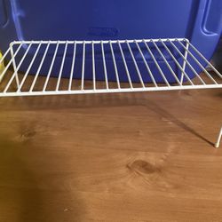 Coated White Wire Shelves  - 4 Available  - Price Is For Each