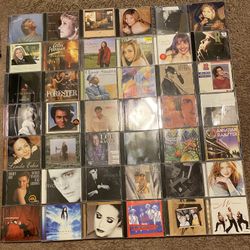 Vocalists - 40 CD’s - CD Lot