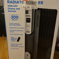 Brand New Oil Filled radiator Space Heater