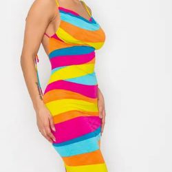 Colorful Dress SML