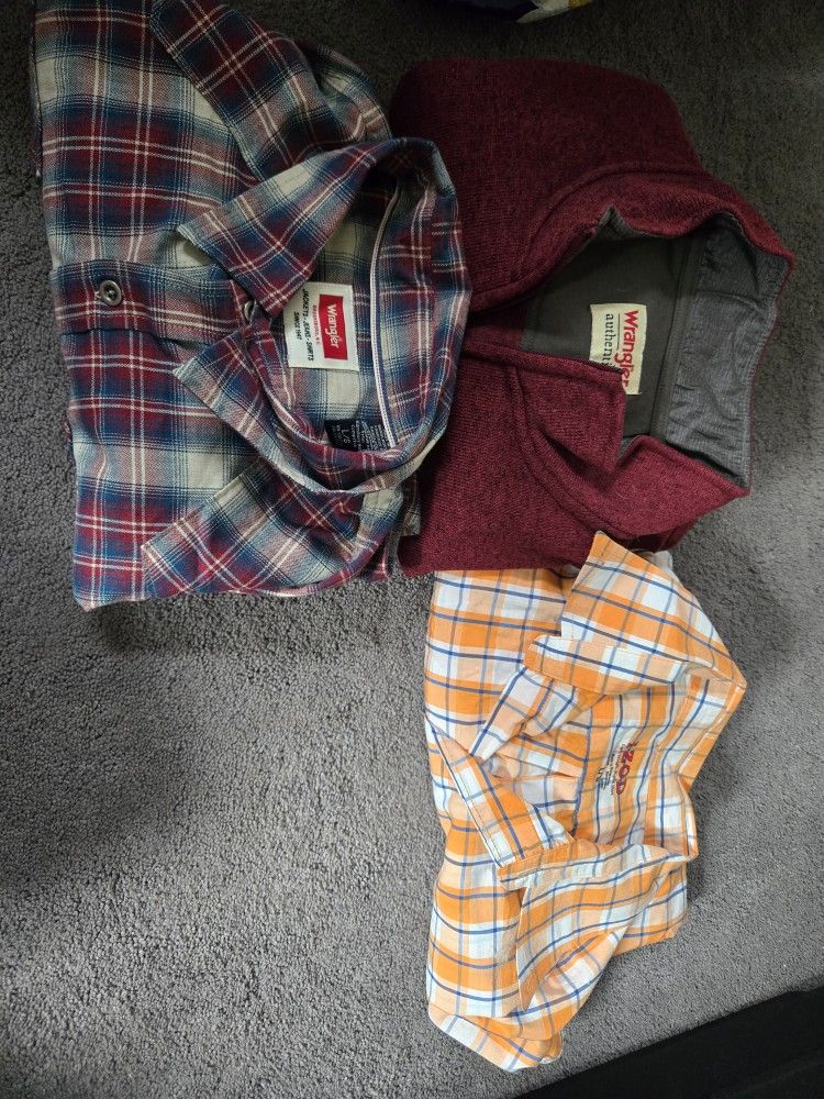 Mens Size Large Shirts