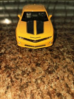 Yellow Chevrolet Camaro Diecast Model Car