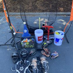 Used baseball equipment