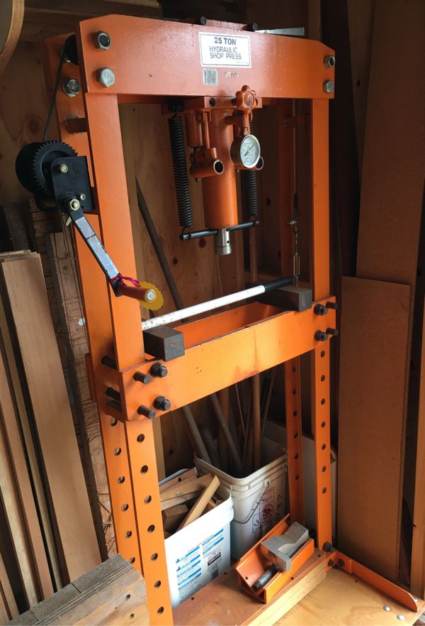 Hydraulic Shop Press 25 ton for Sale in Federal Way, WA OfferUp