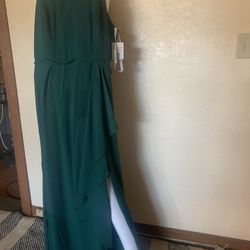 Green Bridal Dress Size 18 