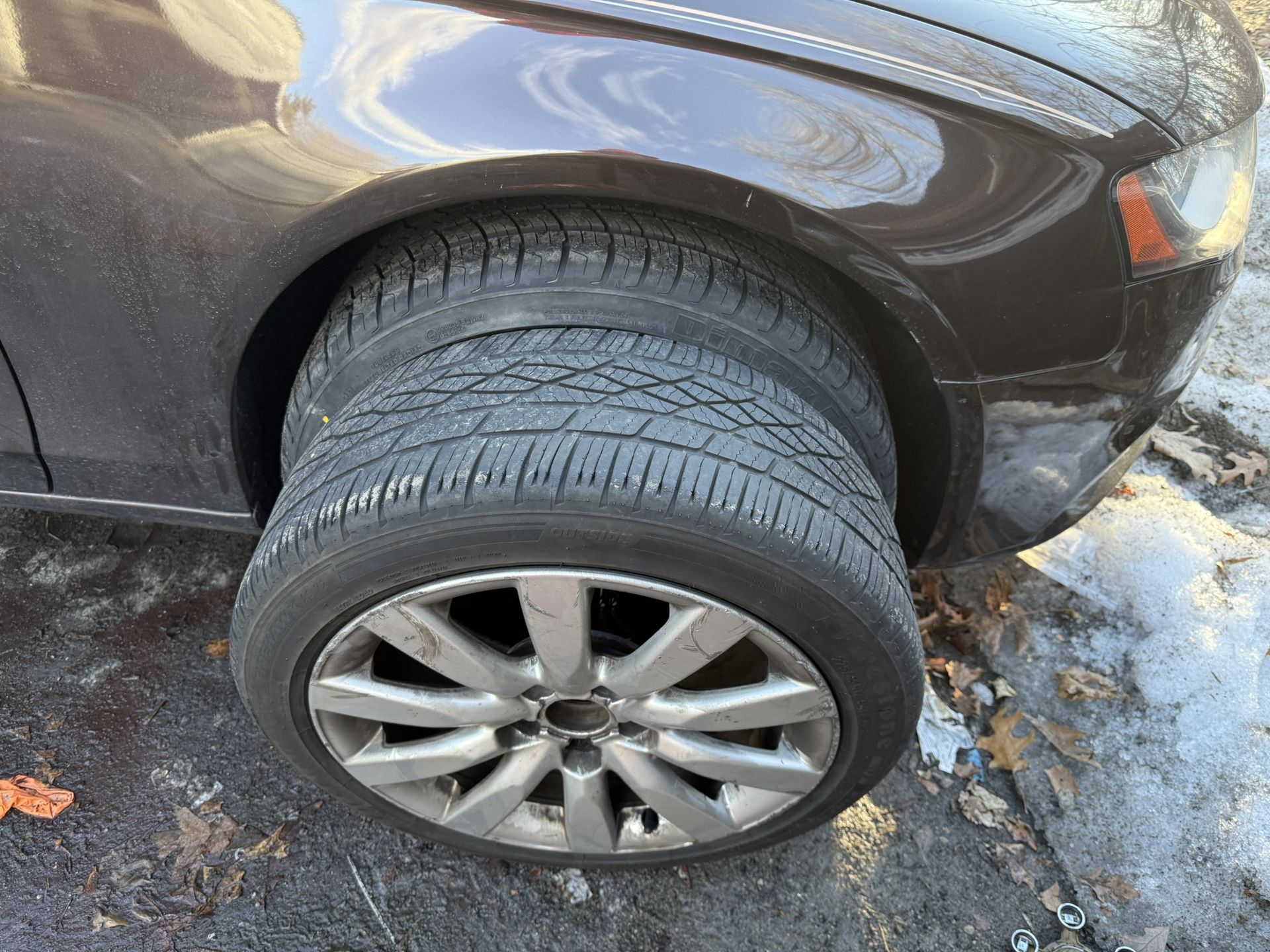 Audi Stock “17” inch Rims With Audi Caps- 200$ OBO