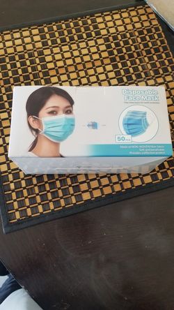 3 layer face masks 50 pc