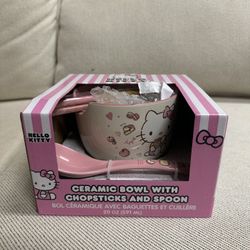 Hello Kitty Ceramic Bowl