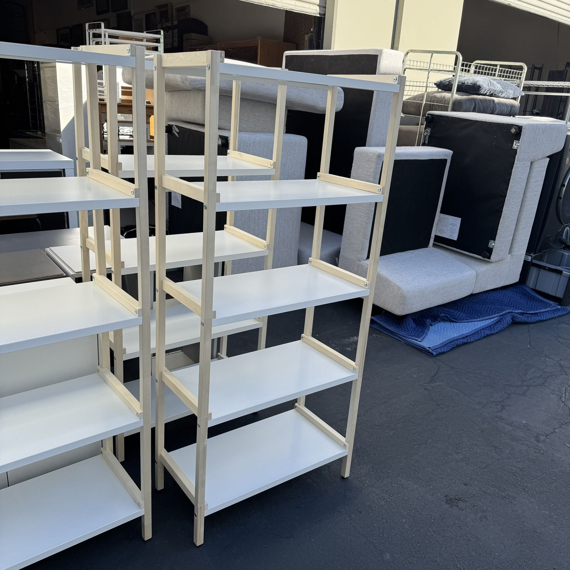 IKEA EKENABBEN Open shelf unit, aspen/white Excellent Condition Like New $45 each