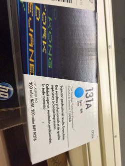 HP 131A toner for HP laser jet pro 200 color printer
