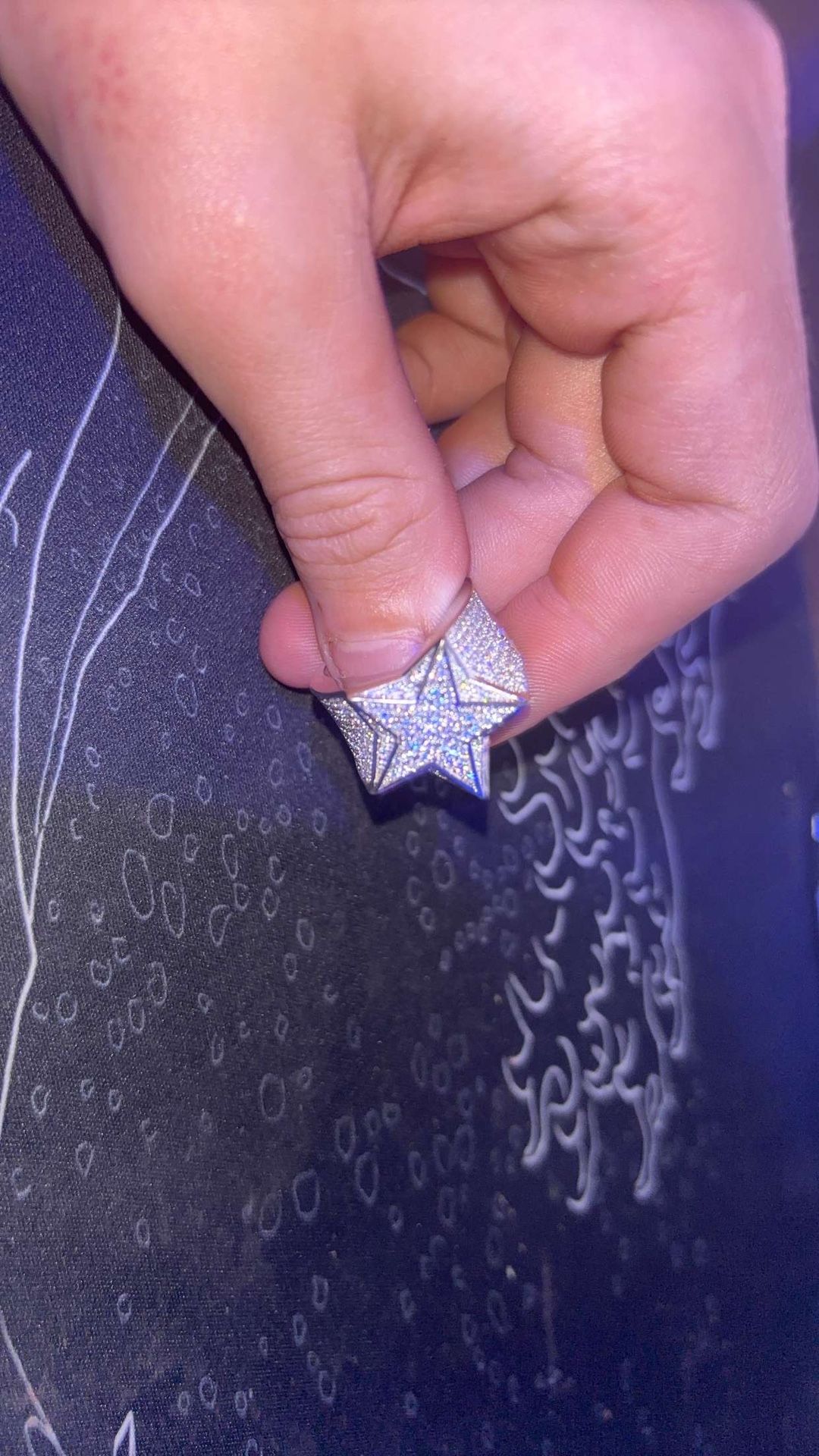 Moissanite ring