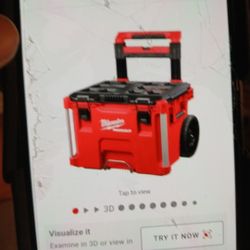 Milwaukee Pack out twenty two inch rolling toolbox