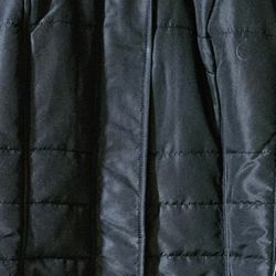 18/ 20 AVENUE Faux Fur Hoodie Black Side Belt Puffer Coat Winter - See Info