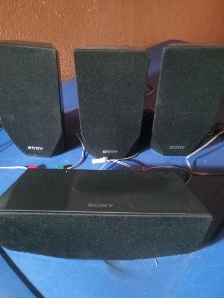 "Sony surround Sound Speakers 