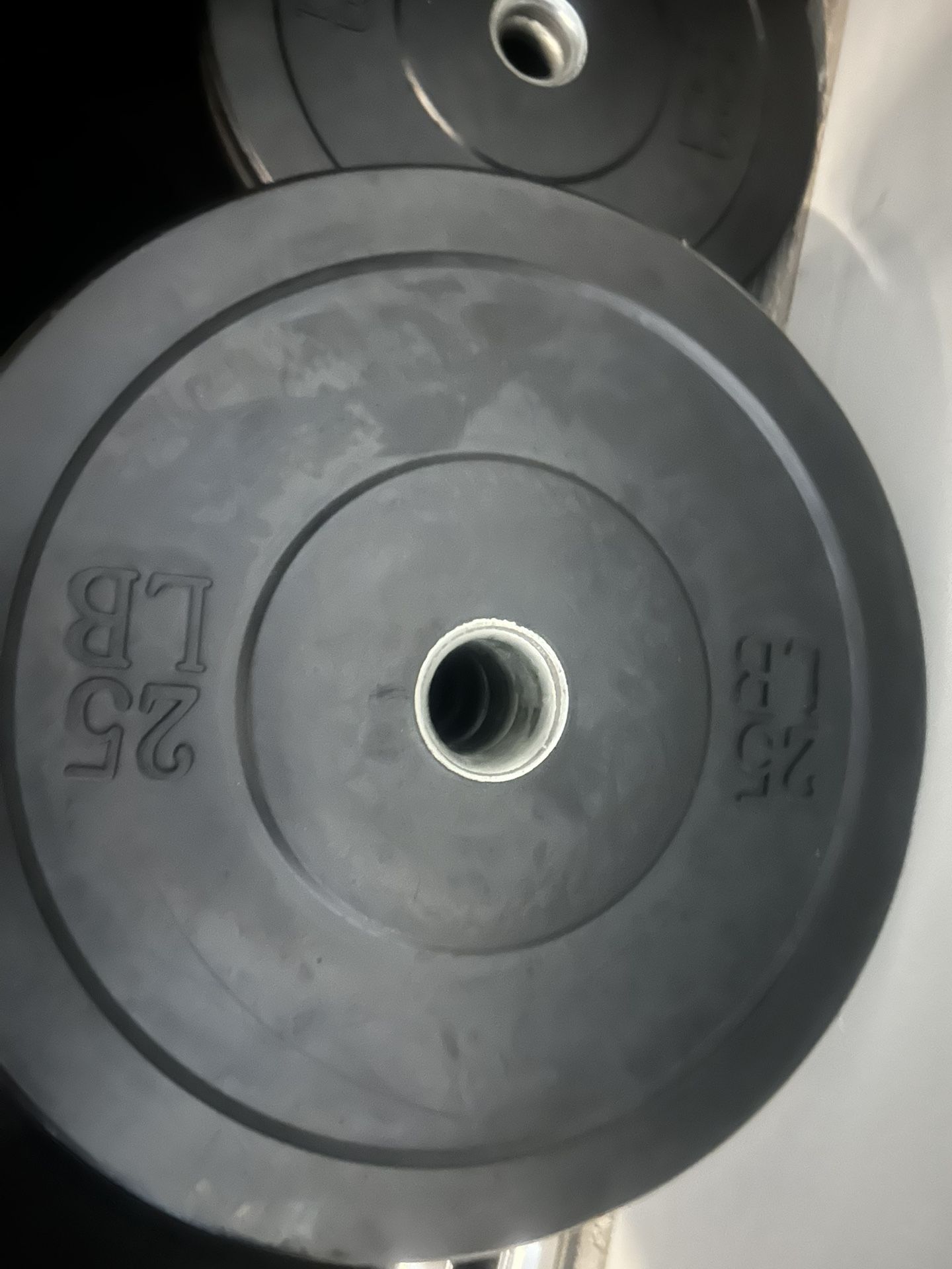 Black 25lb weight Set (2)