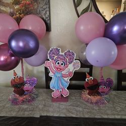 Abby Cadabby Centerpieces