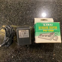 Keyboard AC Adaptor Model No. PS-092 Out Put DC9V 500mA